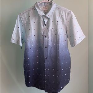 Boy’s Red/White/Blue Collared Shirt